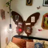 صانع الالواح المصنوعة من اللصق اللاصق للجدران المصنوعة من نسيج الفراشات الفرنسية details Picture